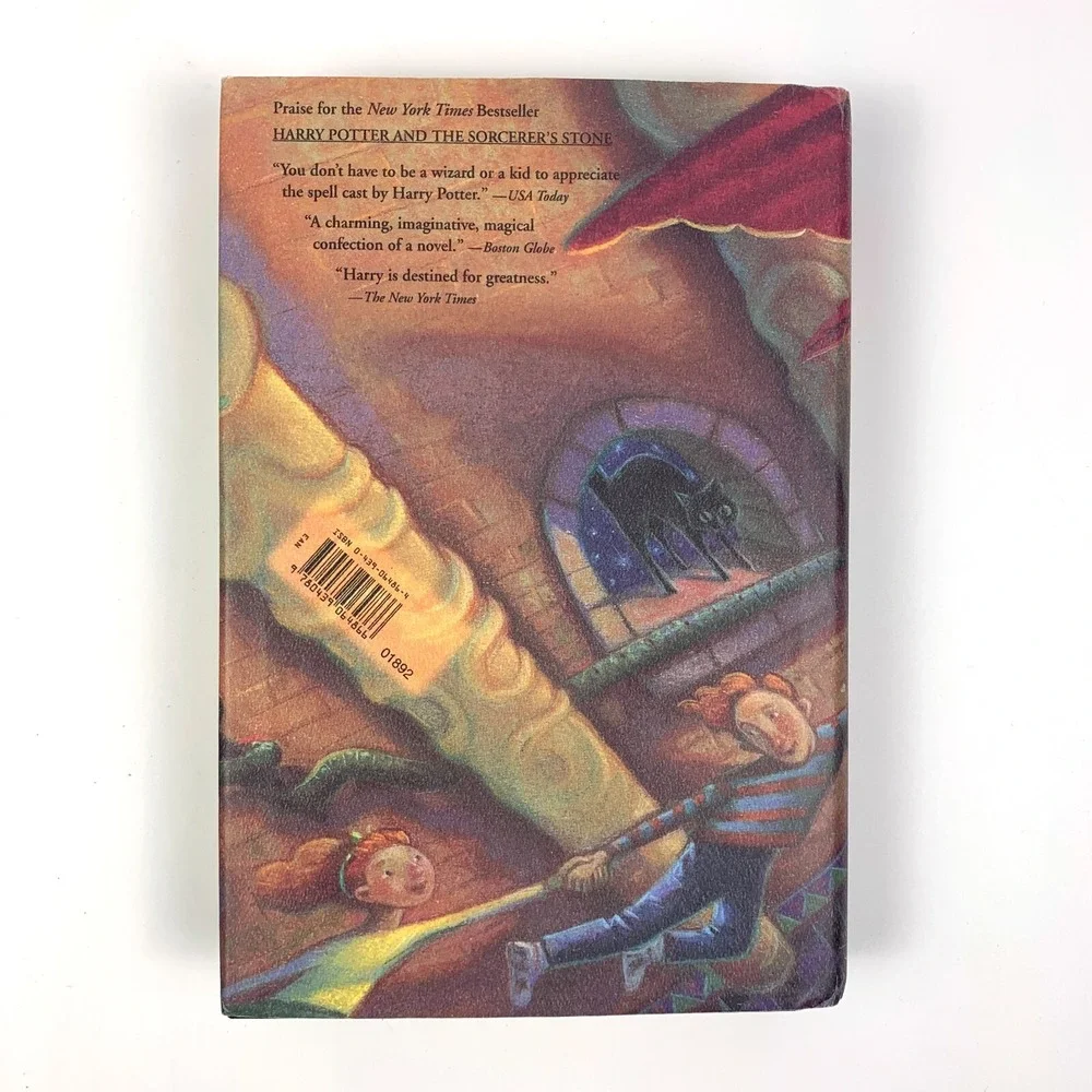 1st Edition BCE Harry Potter and the Chamber of Secrets 1999 HCDJ USA Scholastic